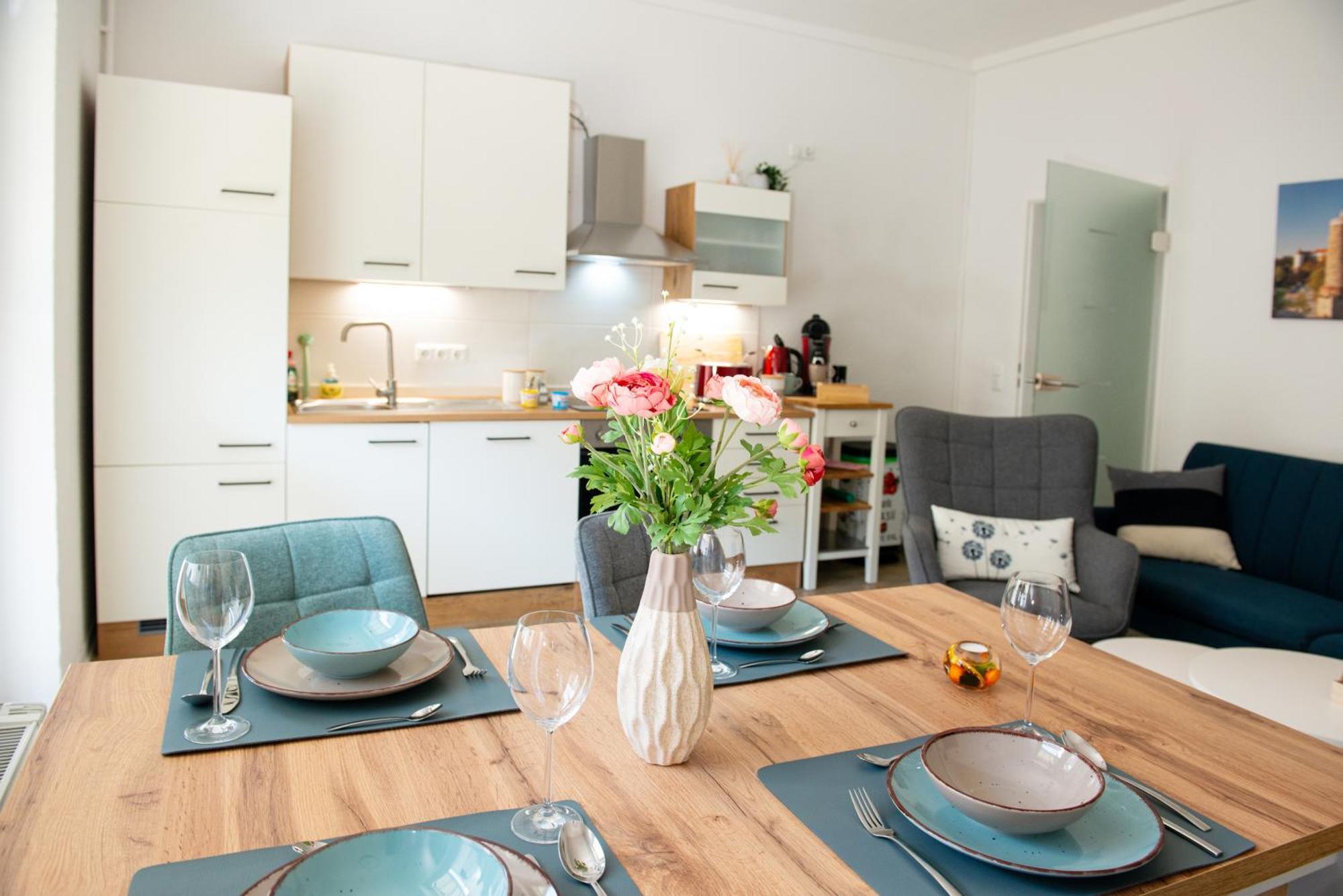 Savor Appartement 5 Personen 2 Schlafzimmer Babybett Netflix Balkon Zentrum Bautzen Eksteriør billede