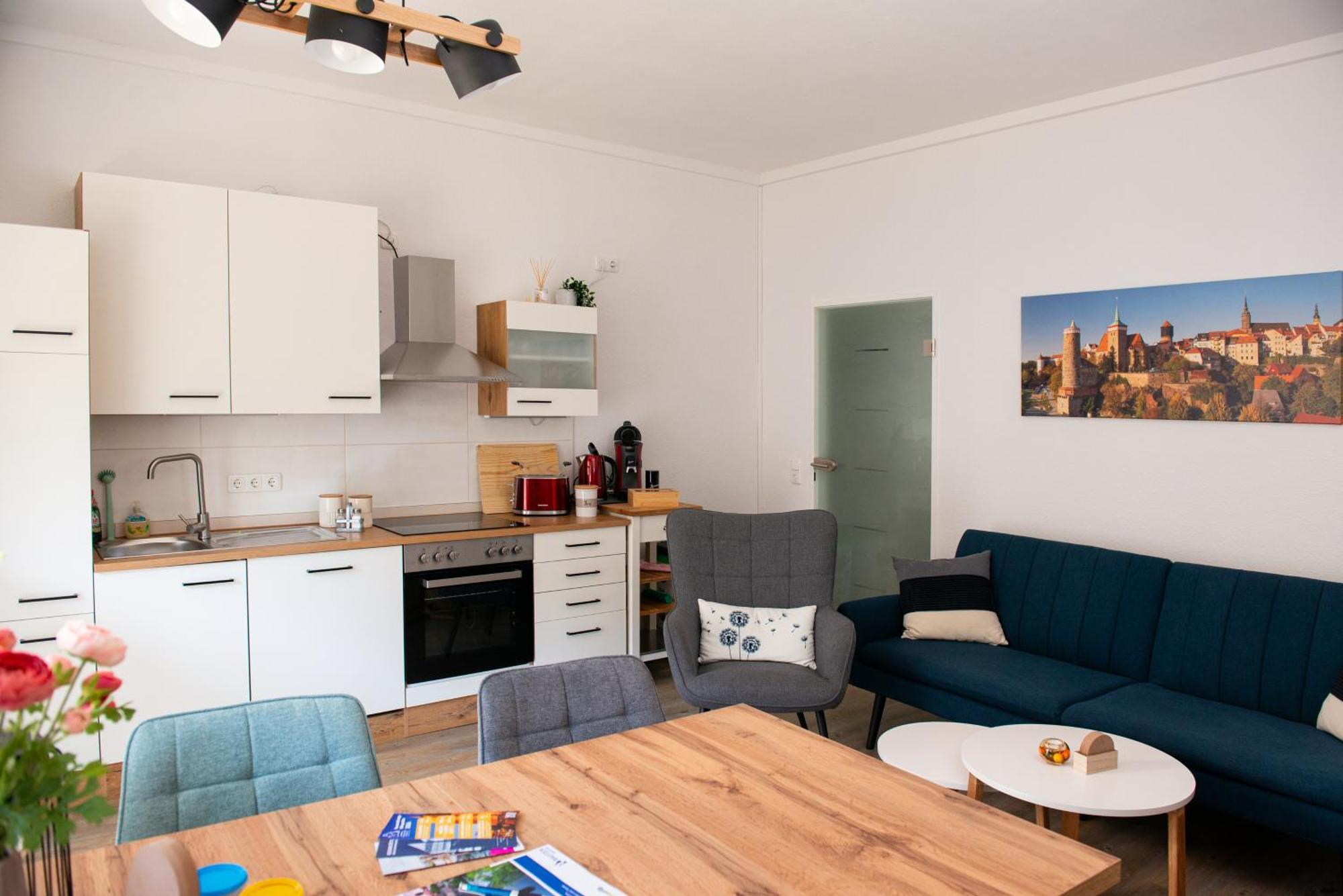 Savor Appartement 5 Personen 2 Schlafzimmer Babybett Netflix Balkon Zentrum Bautzen Eksteriør billede