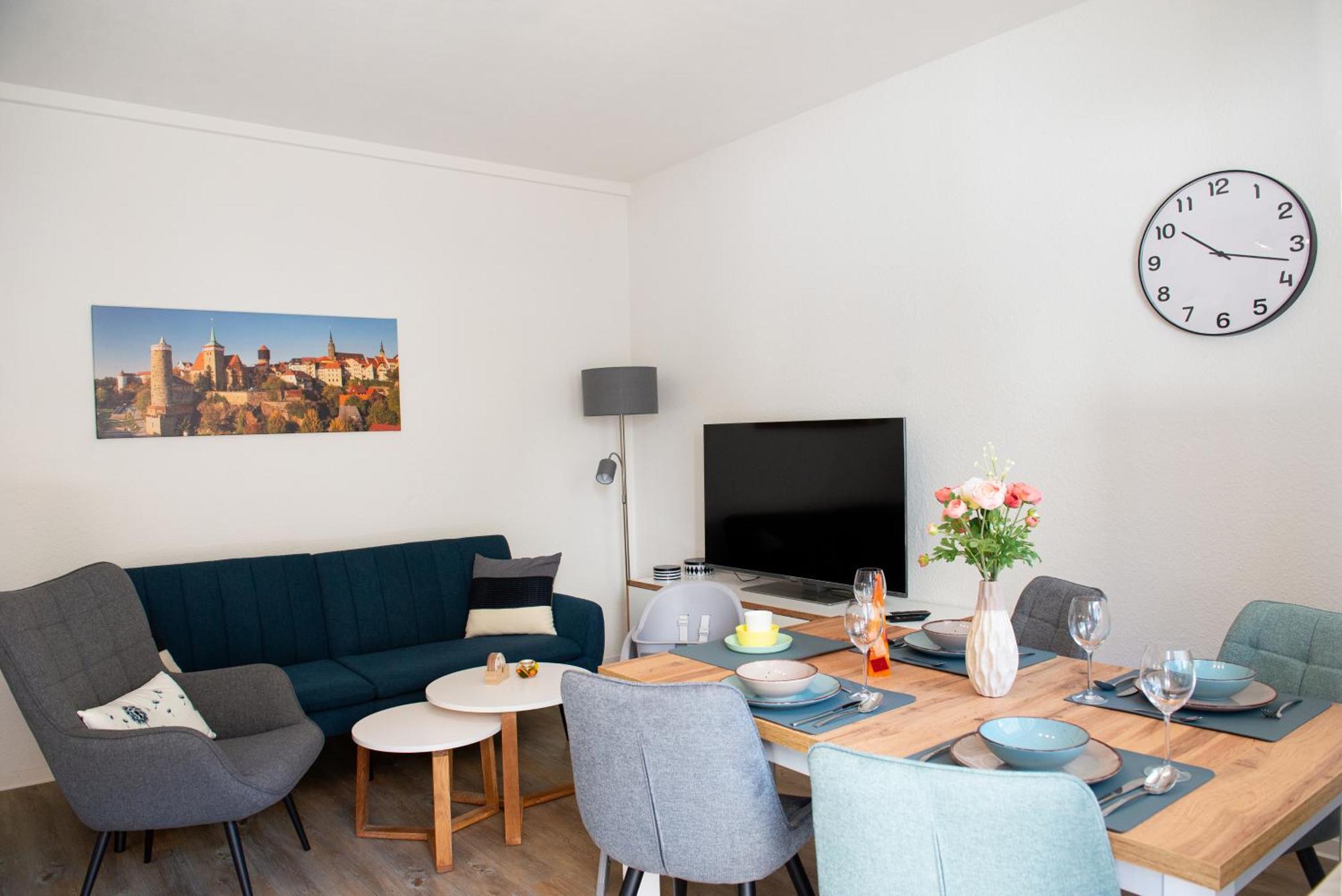 Savor Appartement 5 Personen 2 Schlafzimmer Babybett Netflix Balkon Zentrum Bautzen Eksteriør billede